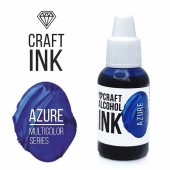 Алкогольные чернила Craft Alcohol INK,  Azure (Лазурь) (20мл)